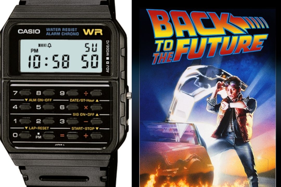 Casio Databank CA53W Twincept back to the future